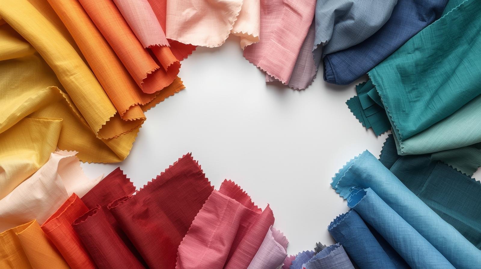 Fabric color swatches